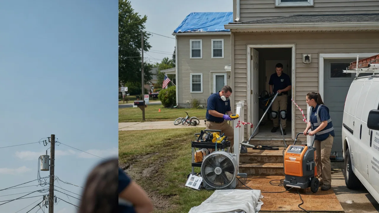 Water Damage Repair in Sweet Briar, VA near me